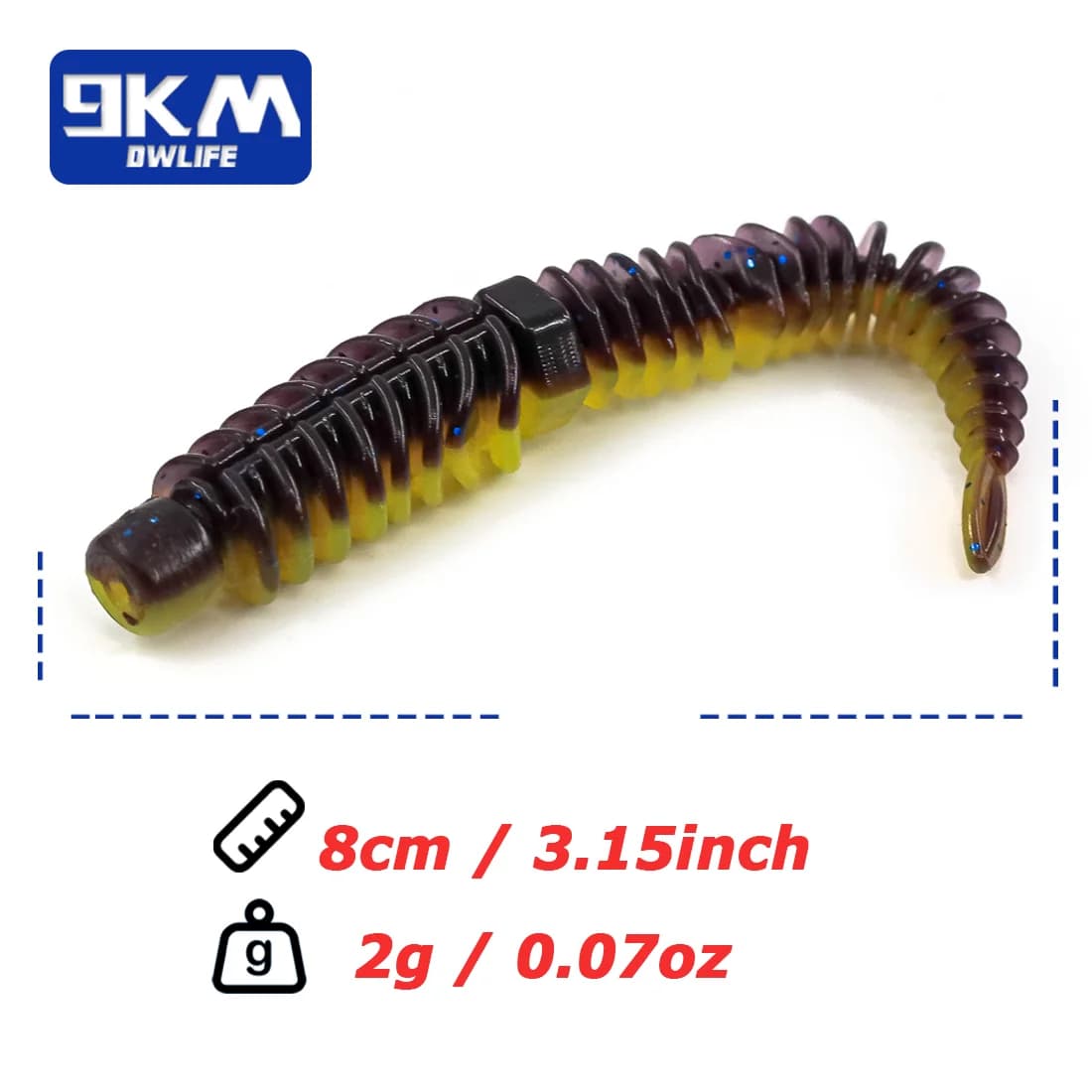 פתיונות רכים מפלסטיק לדיג בטרוט ובאס